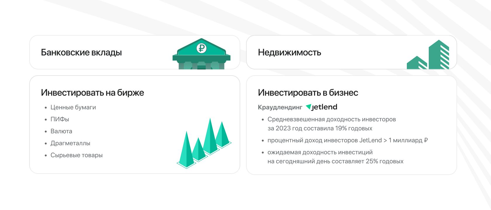 На чем можно зарабатывать, вкладывая деньги